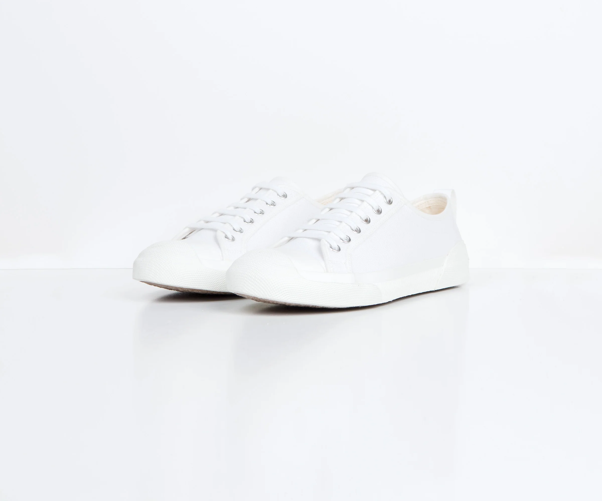 Dries Van Noten Canvas Pump White - Image 6