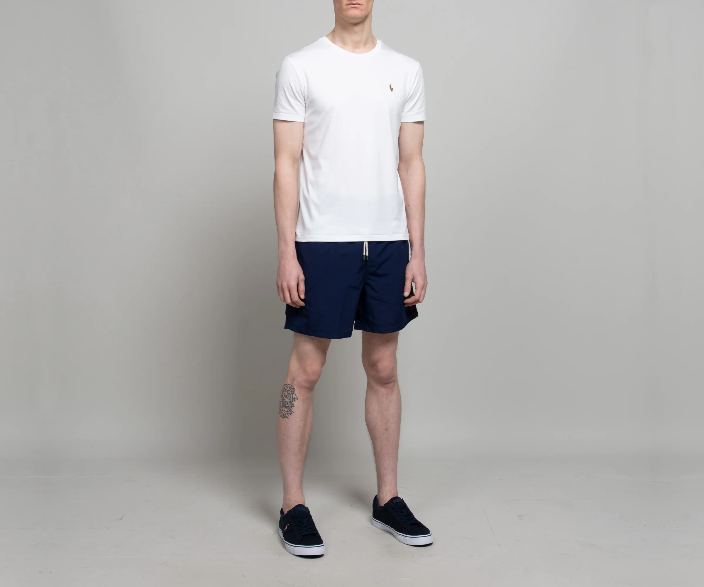 Ralph Lauren Custom Slim Soft Touch T-Shirt White - Image 4