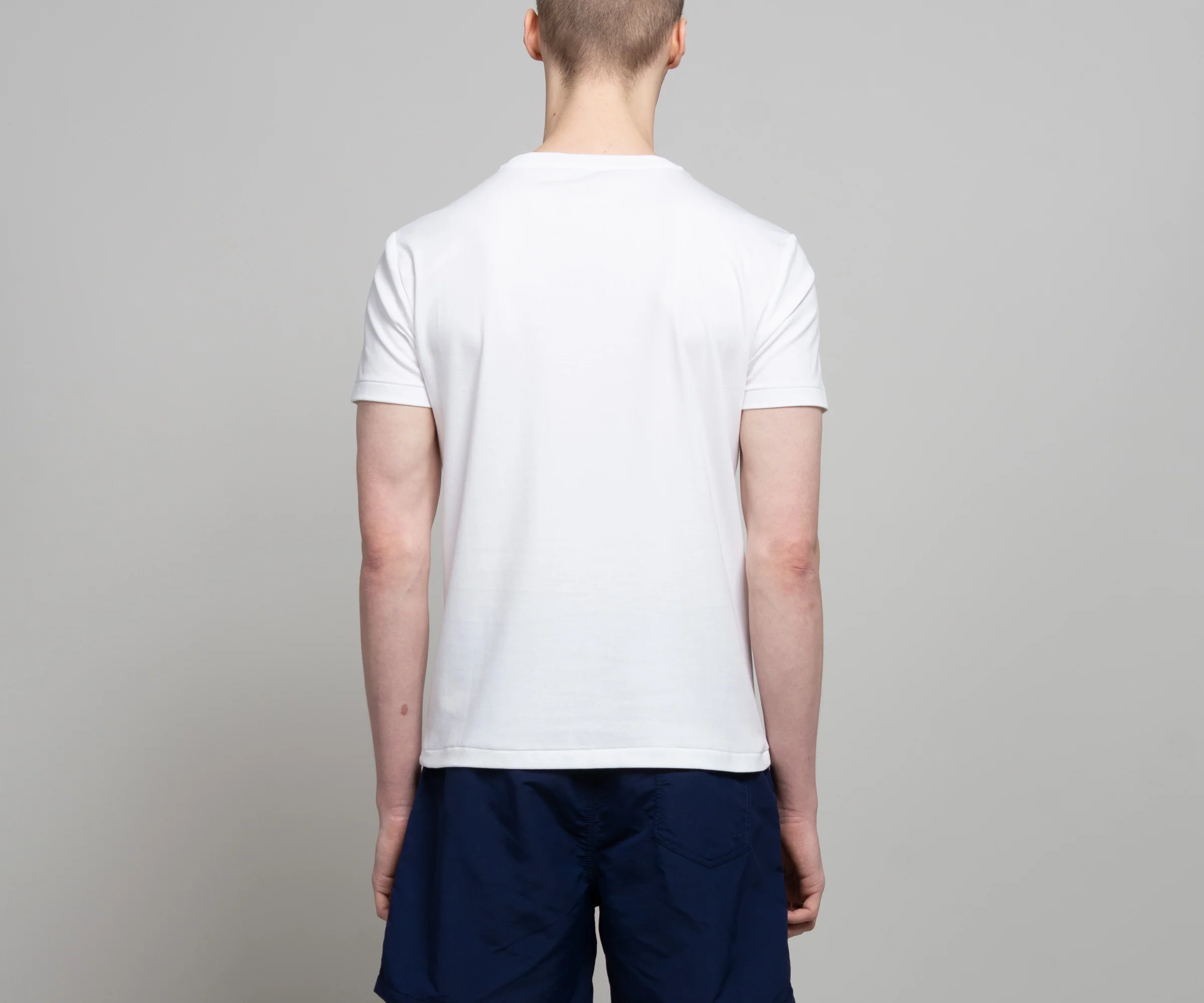 Ralph Lauren Custom Slim Soft Touch T-Shirt White - Image 6