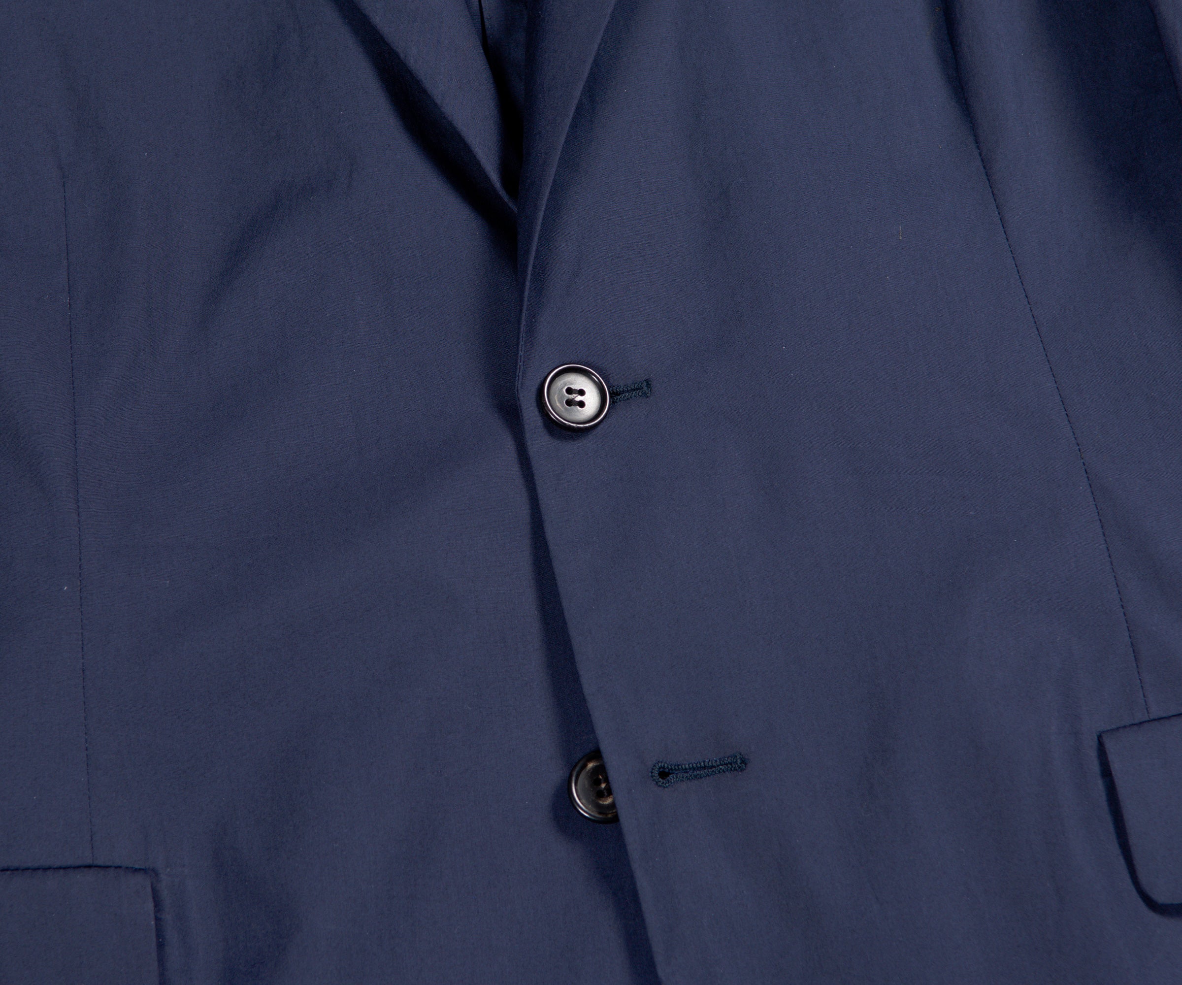 Dries Van Noten Kayne Cotton Suit Navy - Image 5
