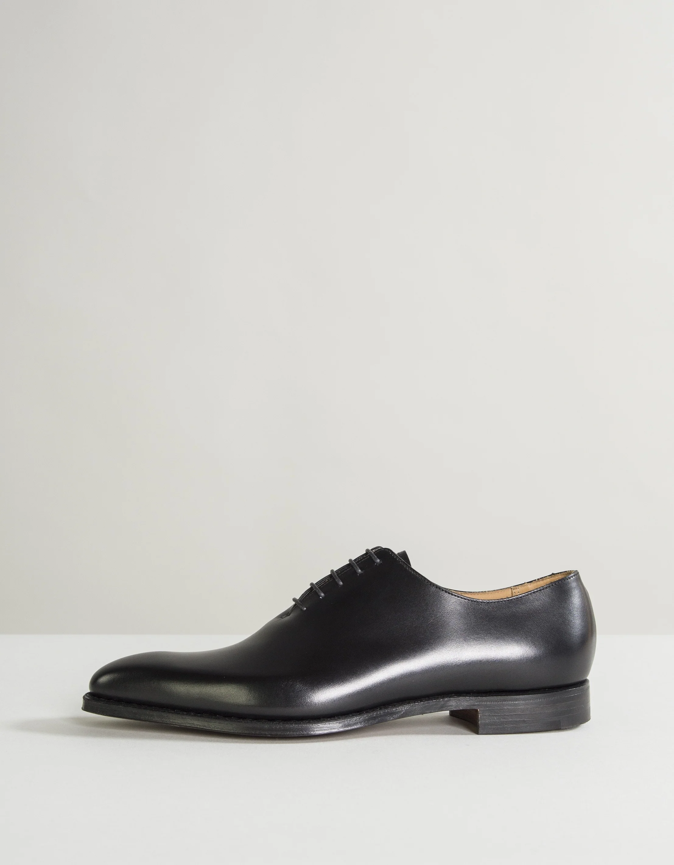 Crockett & Jones 'Alex' Calf Leather Shoes Black - Image 7