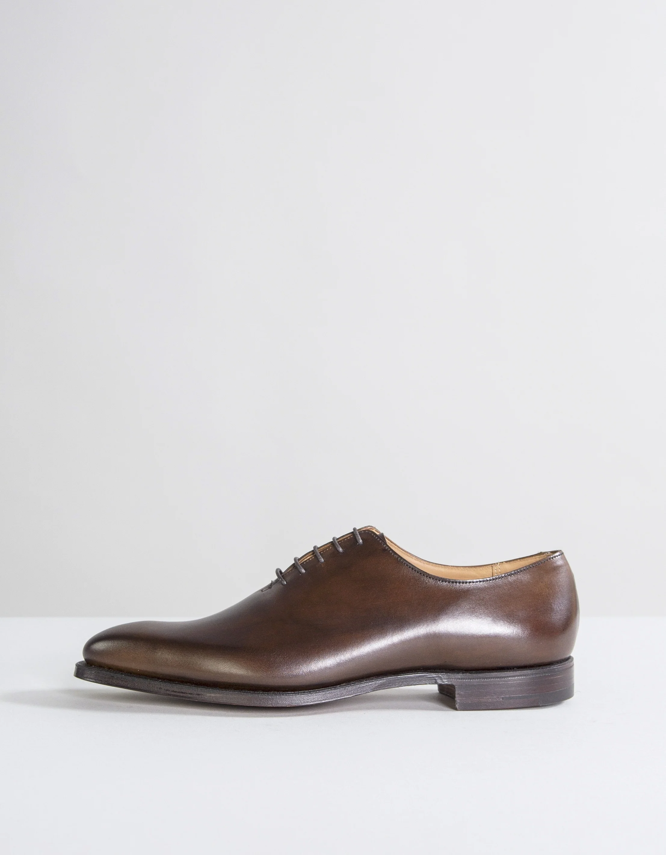 Crockett & Jones Alex Burnished Calf Leather Shoes Brown - Image 10