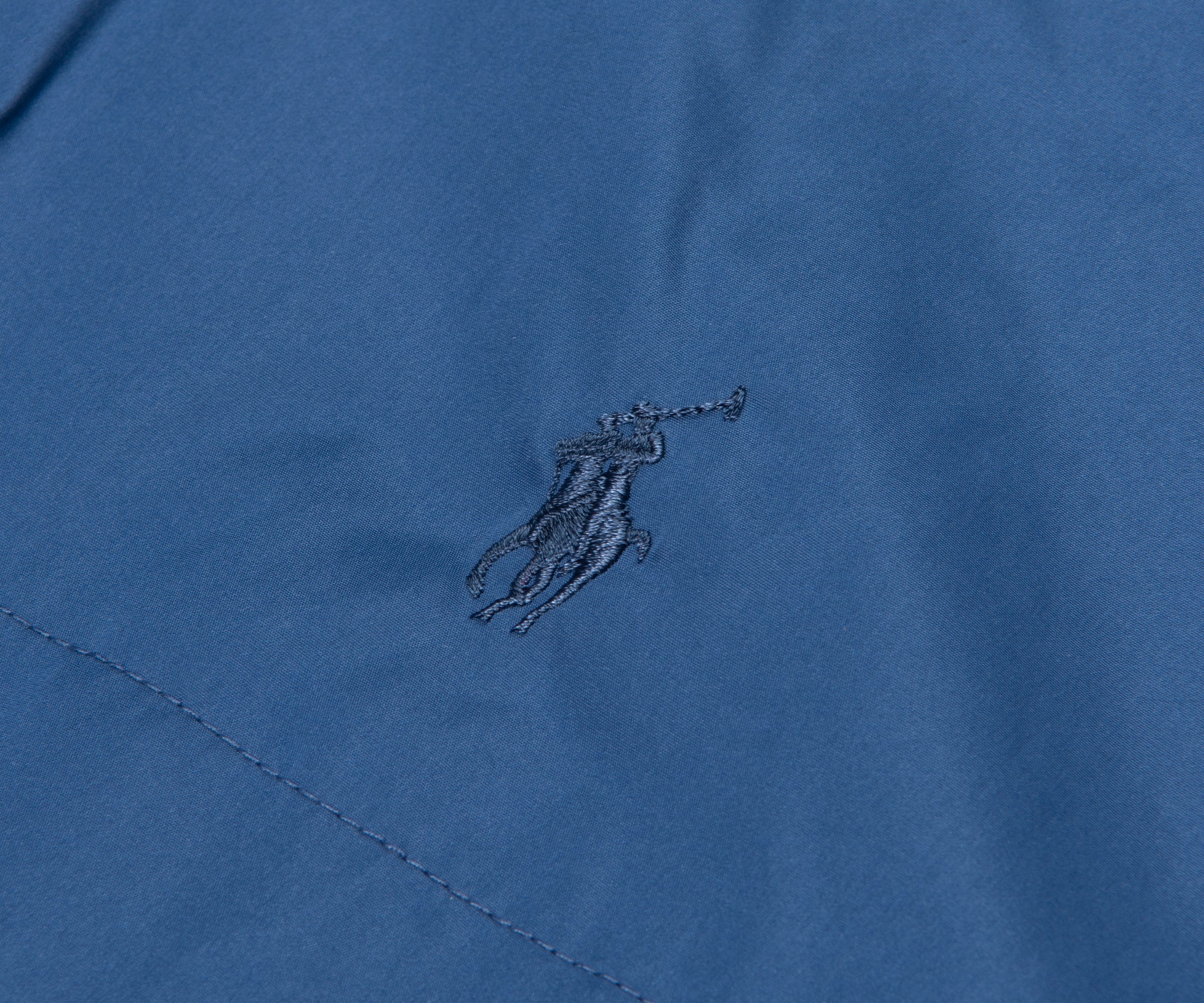 Ralph Lauren Blue Nylon Windbreaker - Image 3